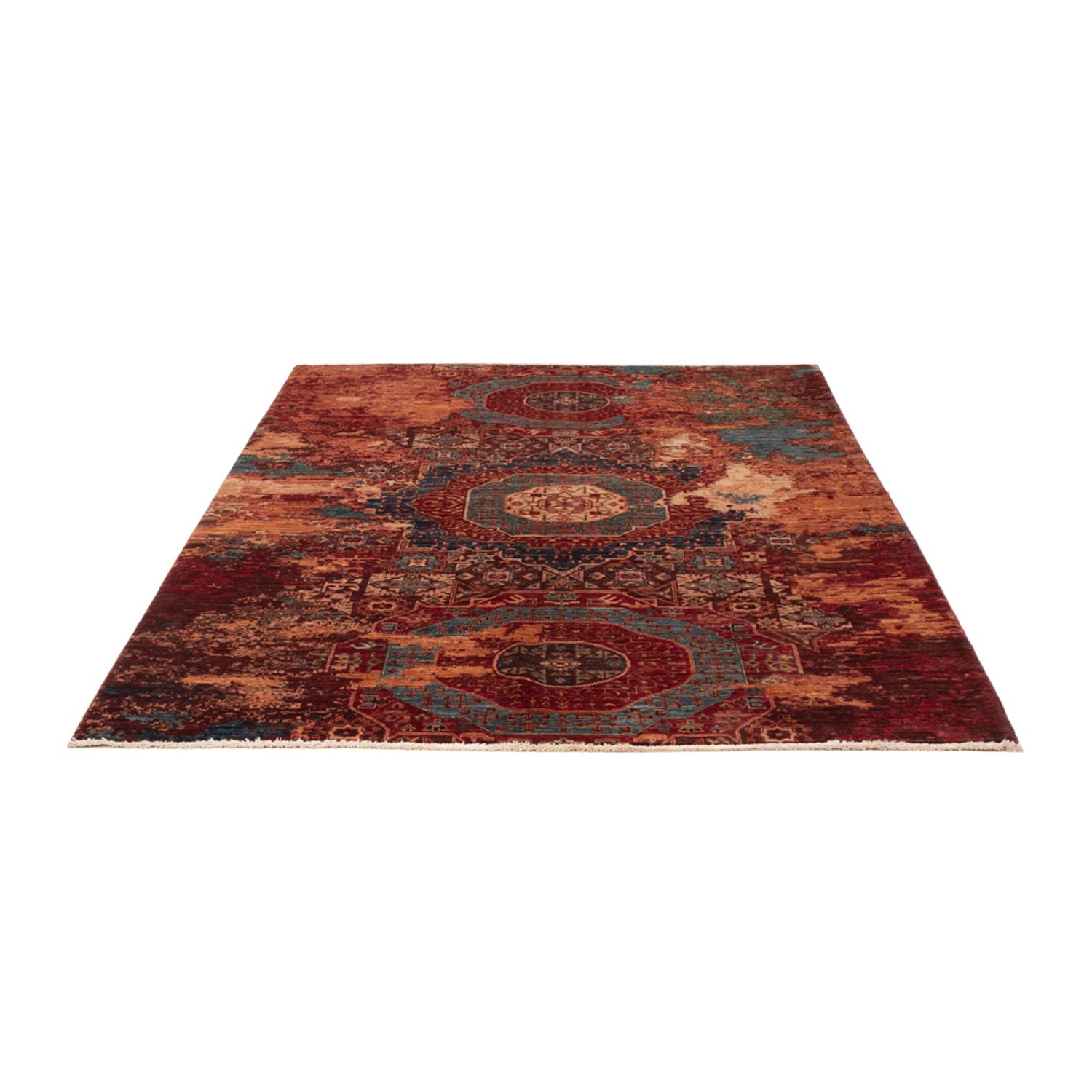 Designový koberec - 195 x 156 cm - vícebarevné