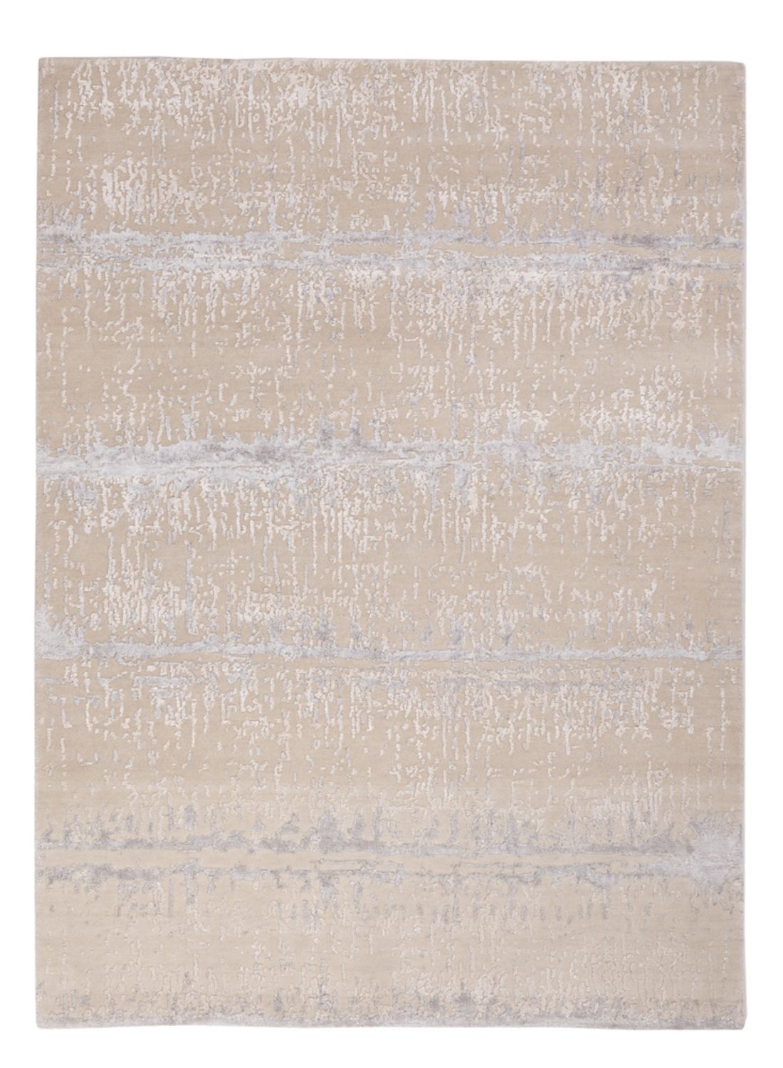 Designový koberec - 208 x 151 cm - béžová