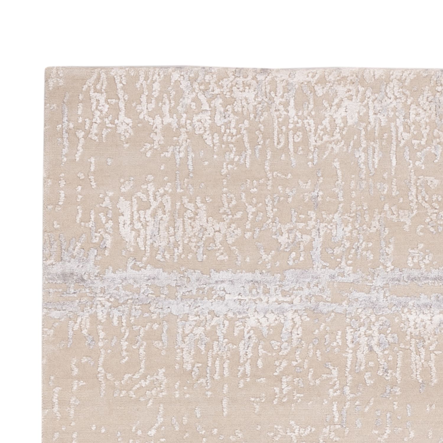 Designový koberec - 208 x 151 cm - béžová