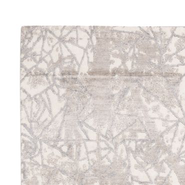 Designer Rug - 203 x 152 cm - silver