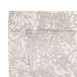 Designový koberec - 203 x 152 cm - stříbrná