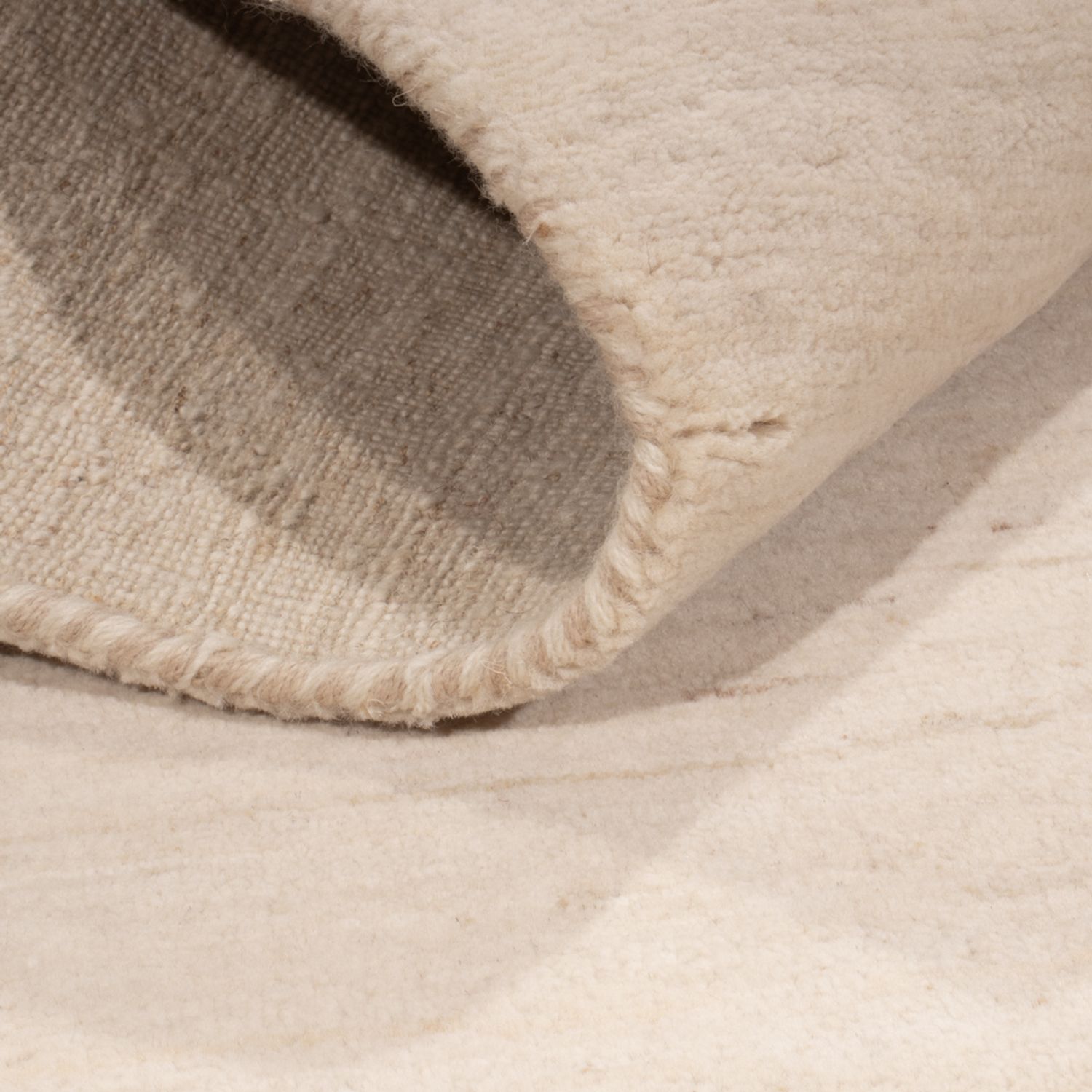 Dywan Gabbeh - Loribaft Indus - 208 x 154 cm - srebrny