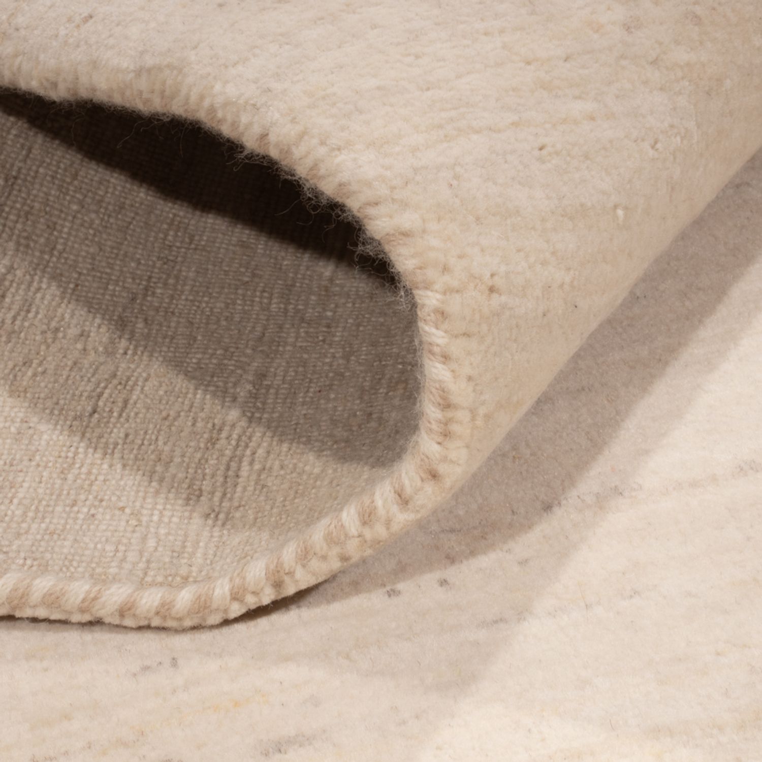 Gabbeh koberec - Loribaft Indus - 209 x 155 cm - stříbrná