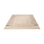 Gabbeh koberec - Loribaft Indus - 207 x 156 cm - stříbrná