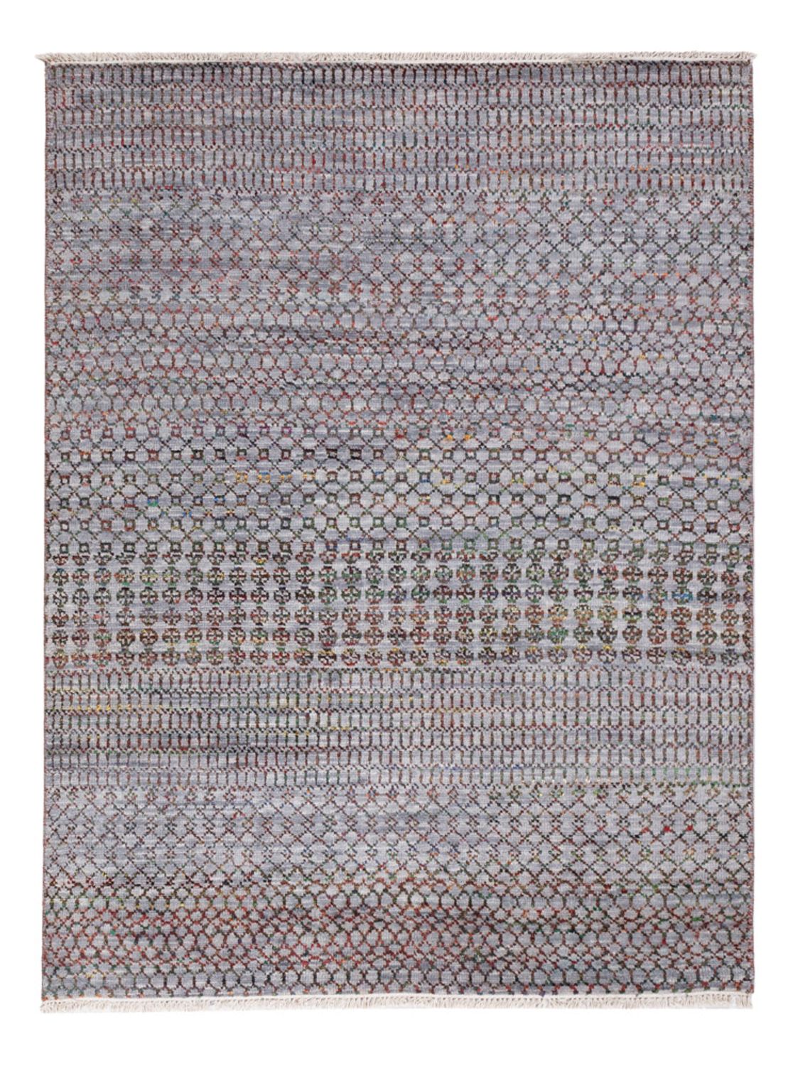 Designový koberec - 195 x 150 cm - tmavě modrá