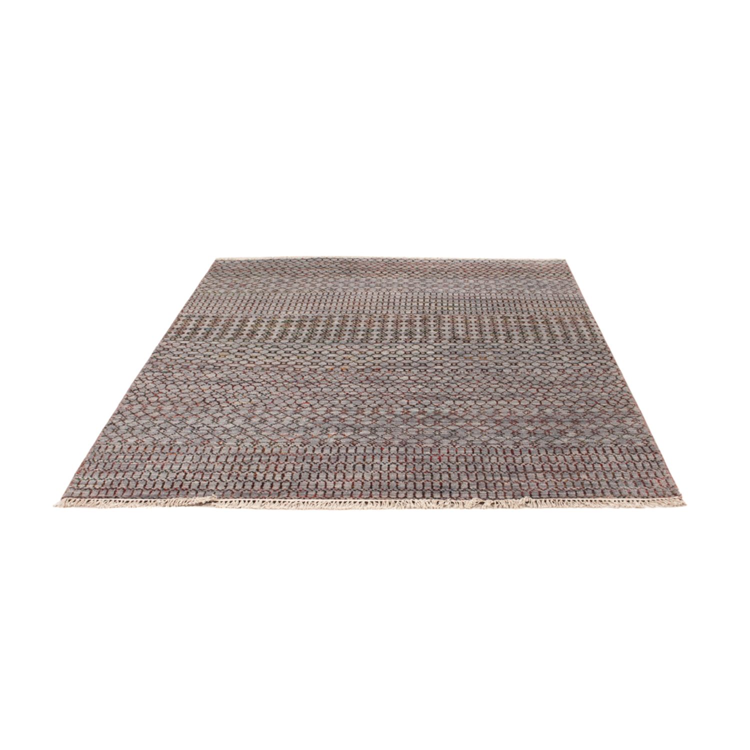 Designový koberec - 195 x 150 cm - tmavě modrá