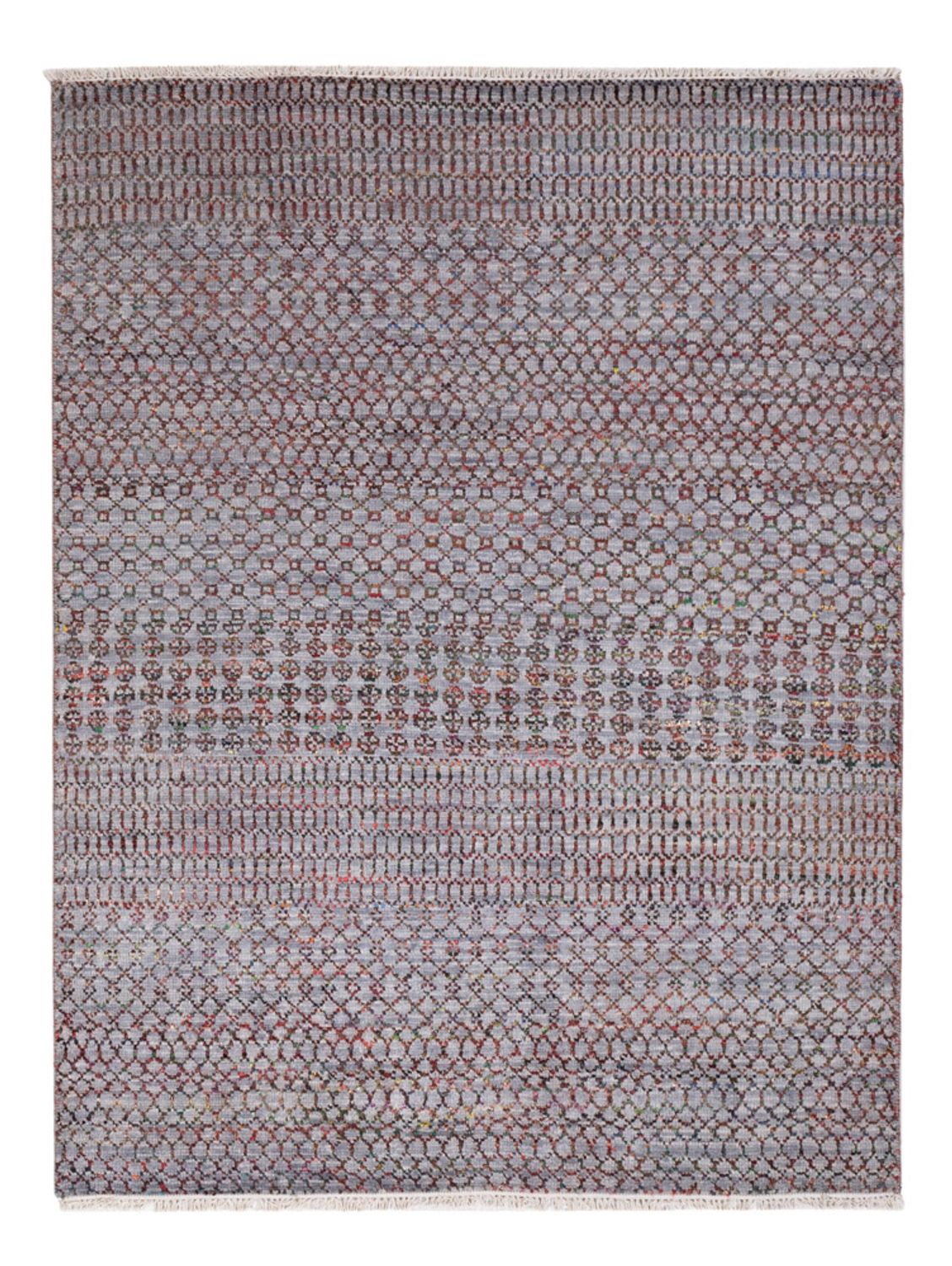Designový koberec - 199 x 150 cm - tmavě modrá