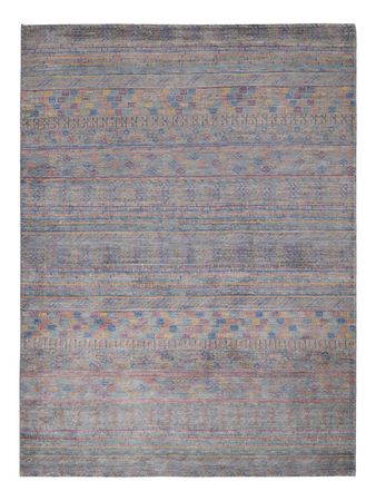 Designový koberec - 205 x 152 cm - tmavě modrá