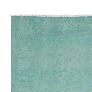 Designer Rug - 196 x 156 cm - turquoise