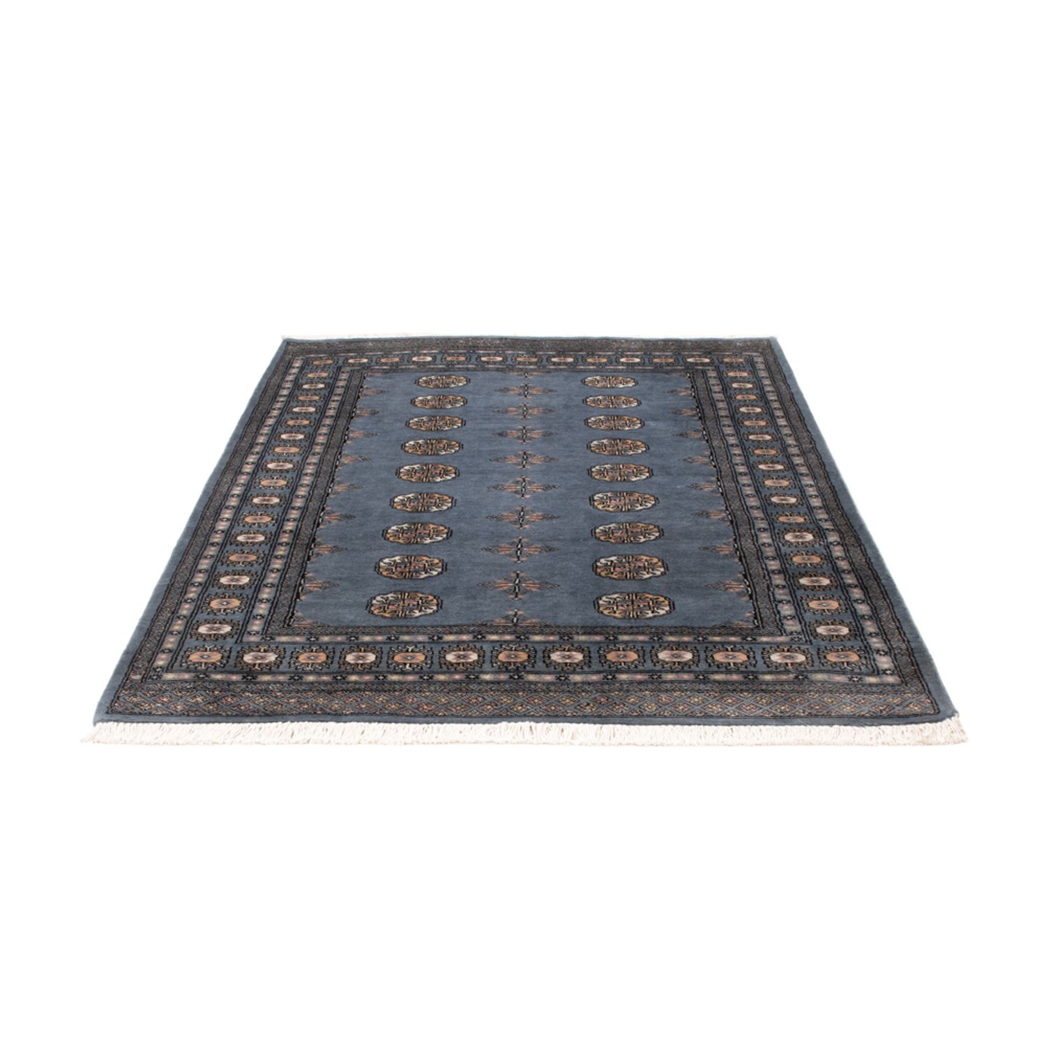Pakistaans tapijt - 198 x 140 cm - blauw