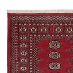 Pakistani Rug - 185 x 138 cm - red