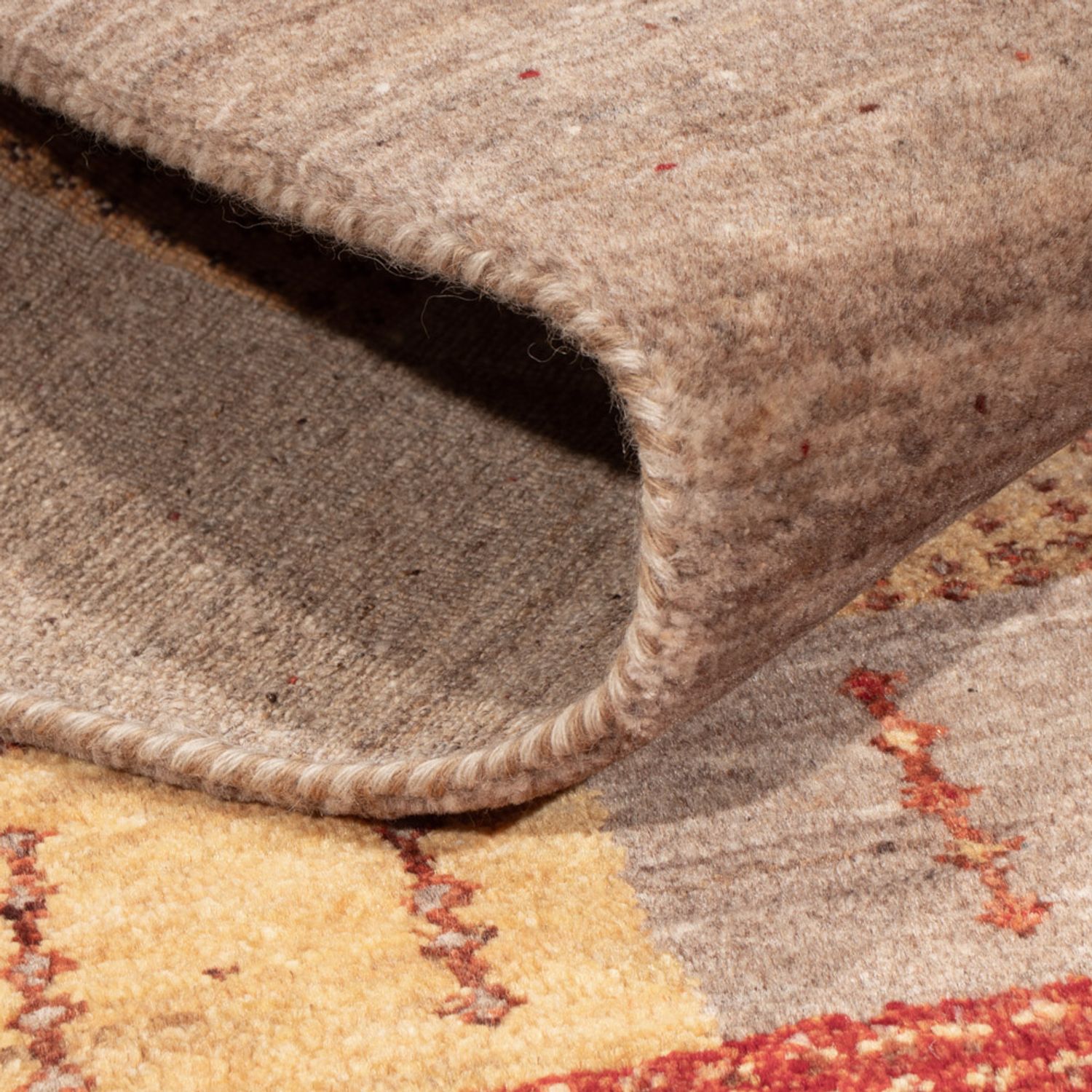 Gabbeh koberec - Loribaft Indus - 204 x 143 cm - vícebarevné