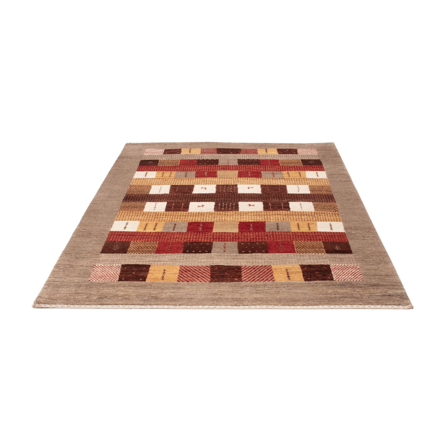 Gabbeh koberec - Loribaft Indus - 204 x 143 cm - vícebarevné