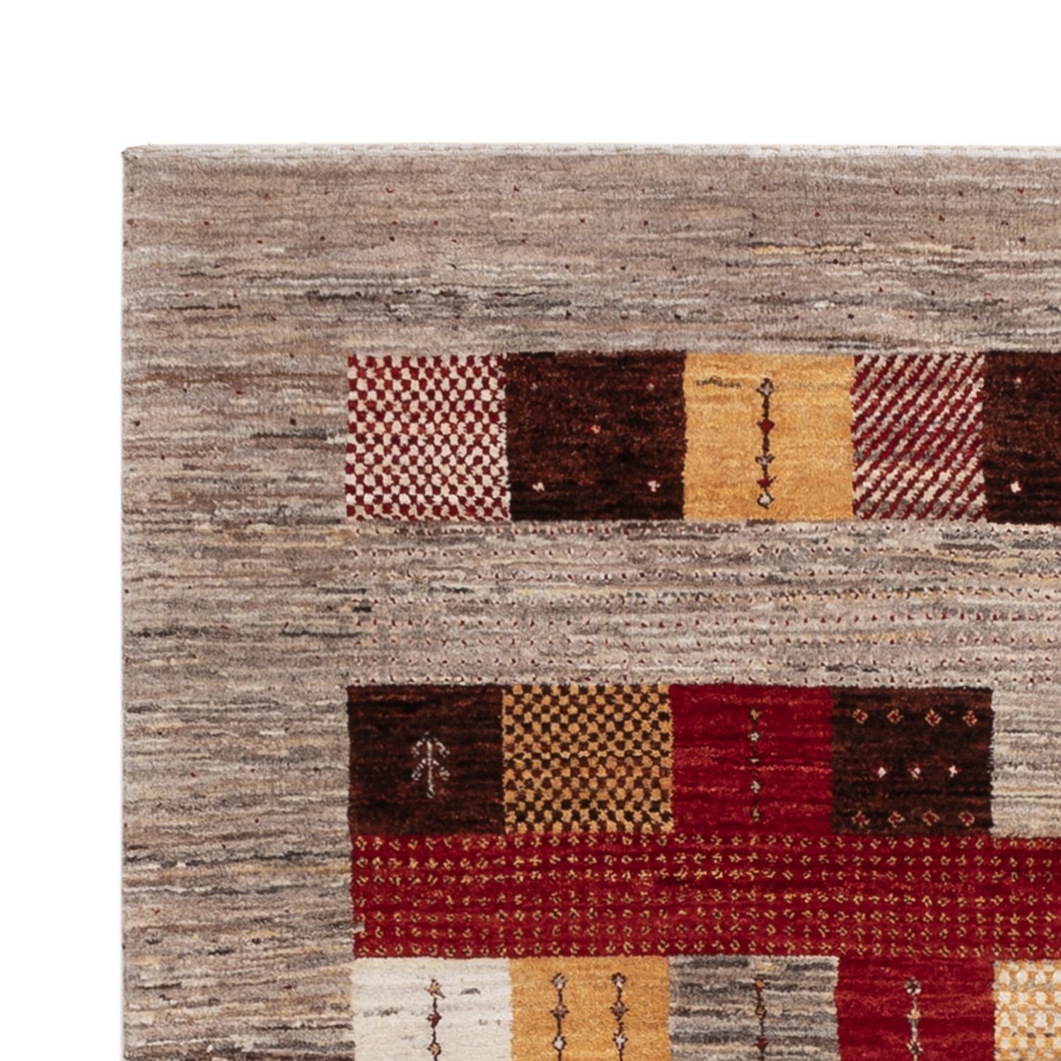 Gabbeh koberec - Loribaft Indus - 193 x 145 cm - vícebarevné