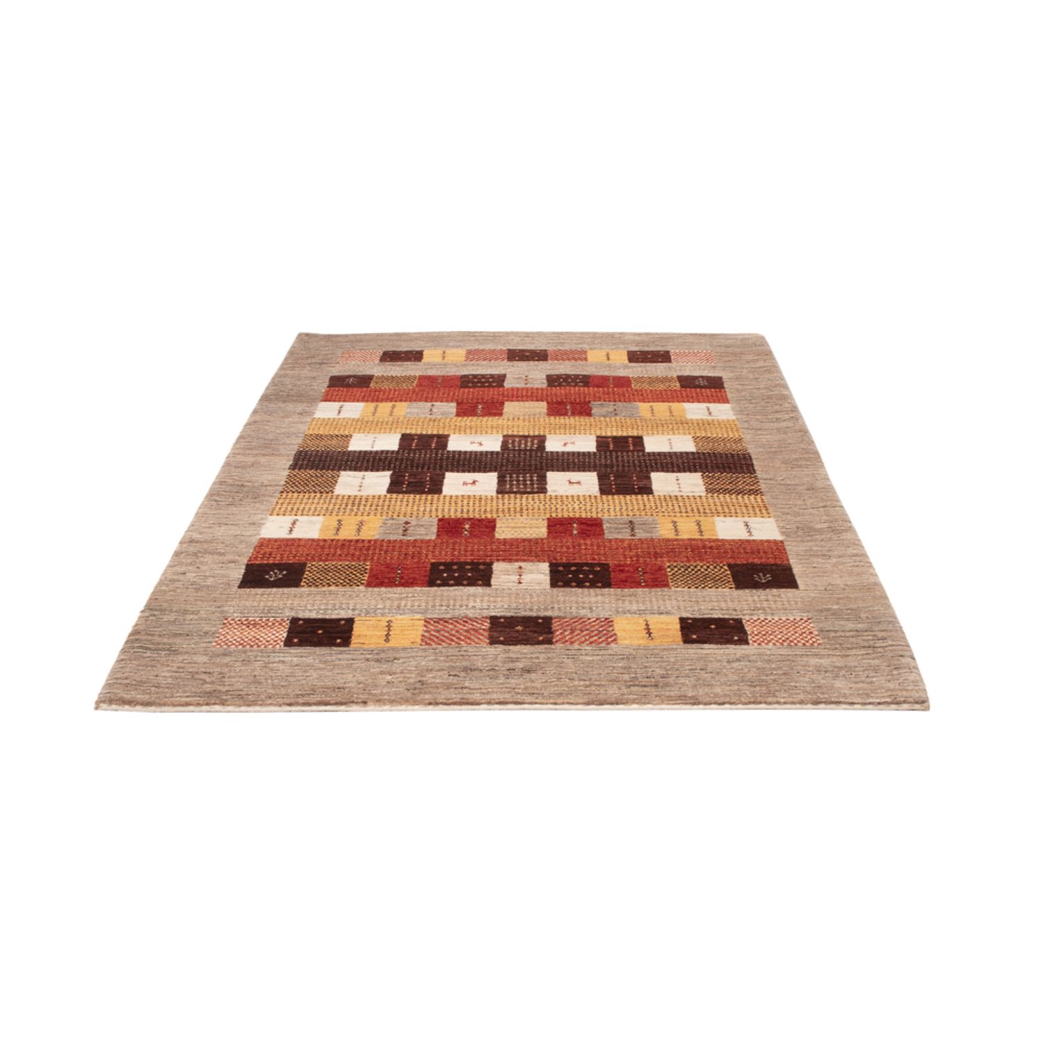 Gabbeh koberec - Loribaft Indus - 205 x 144 cm - vícebarevné