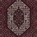 Orientální koberec - Bijar - Indus - 204 x 145 cm - tmavě hnědá