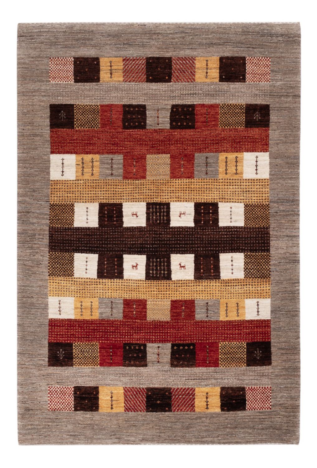 Gabbeh koberec - Loribaft Indus - 216 x 147 cm - vícebarevné