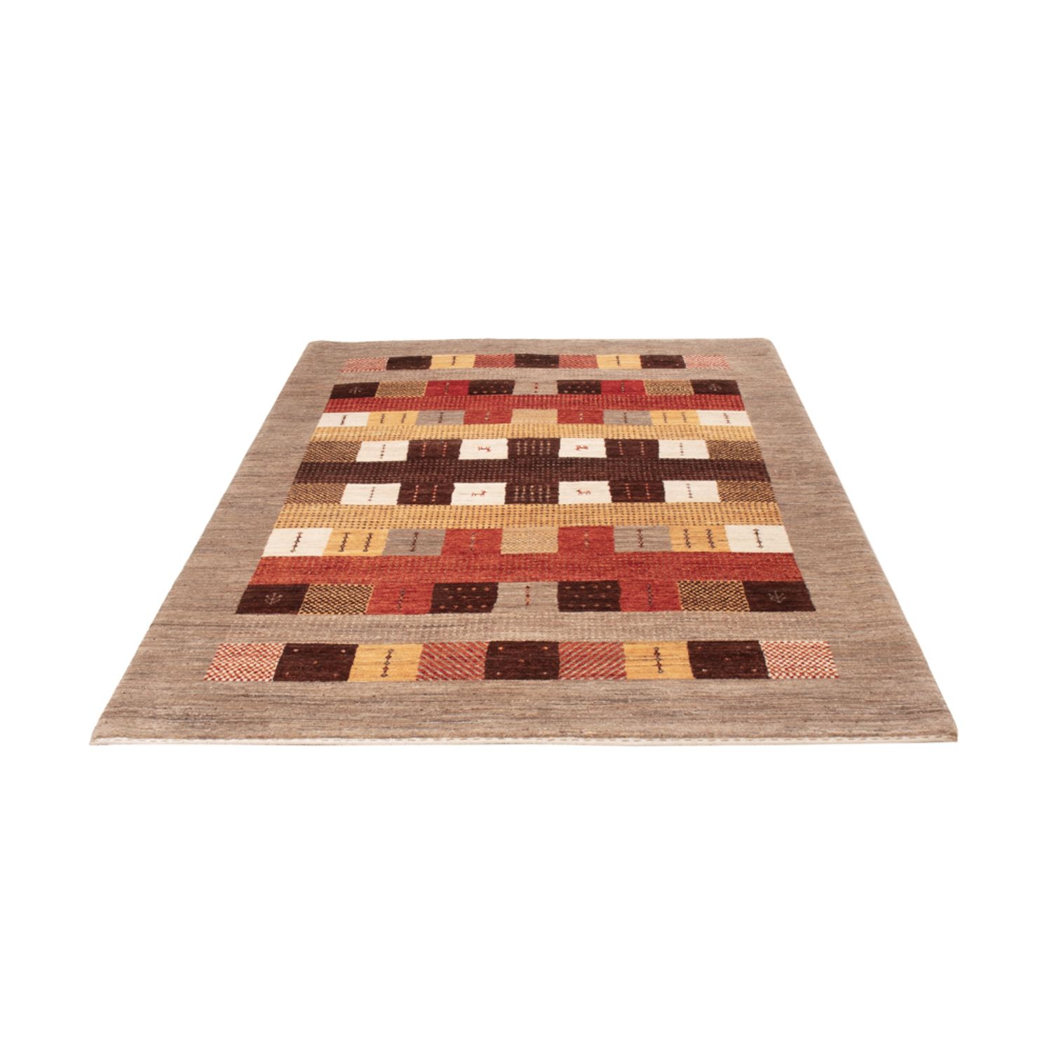 Gabbeh koberec - Loribaft Indus - 216 x 147 cm - vícebarevné