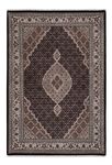 Orientální koberec - Tabríz - 204 x 141 cm - tmavě šedá