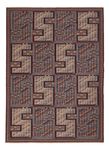 Kelim Teppich - Oriental - Soumak - 215 x 155 cm - dunkelbeige