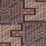 Kelim Teppich - Oriental - Soumak - 216 x 152 cm - dunkelbeige