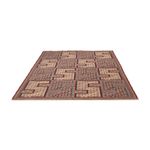 Kelim Teppich - Oriental - Soumak - 216 x 152 cm - dunkelbeige