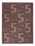 Kelim Teppich - Oriental - Soumak - 207 x 165 cm - dunkelbeige