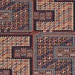 Kelim Teppich - Oriental - Soumak - 207 x 165 cm - dunkelbeige
