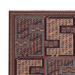 Kelim Teppich - Oriental - Soumak - 207 x 165 cm - dunkelbeige