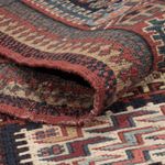 Kelim Teppich - Oriental - Soumak - 205 x 166 cm - dunkelbeige