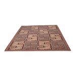 Kelim Teppich - Oriental - Soumak - 205 x 166 cm - dunkelbeige