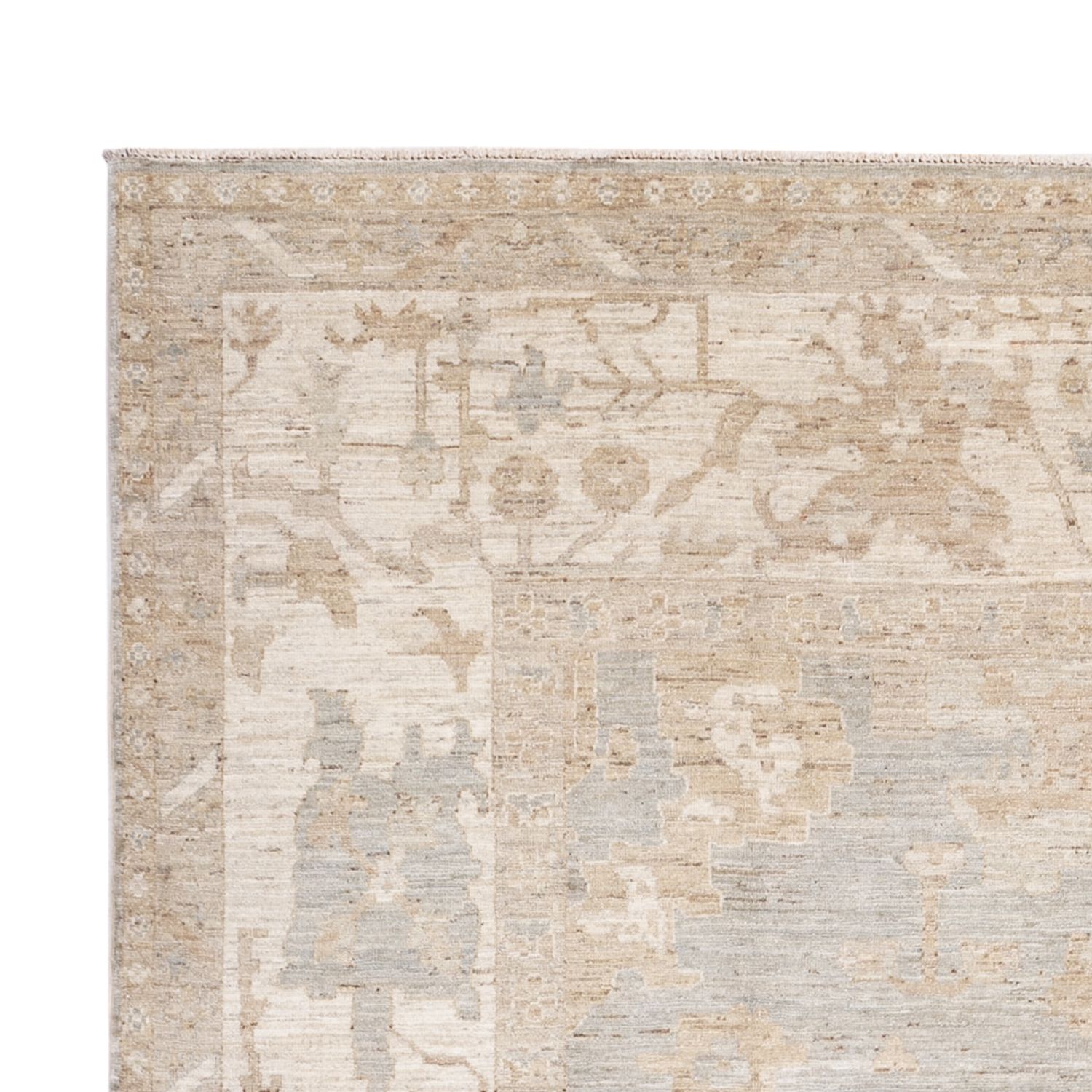 Ziegler Teppich - Usak - 298 x 200 cm - silber