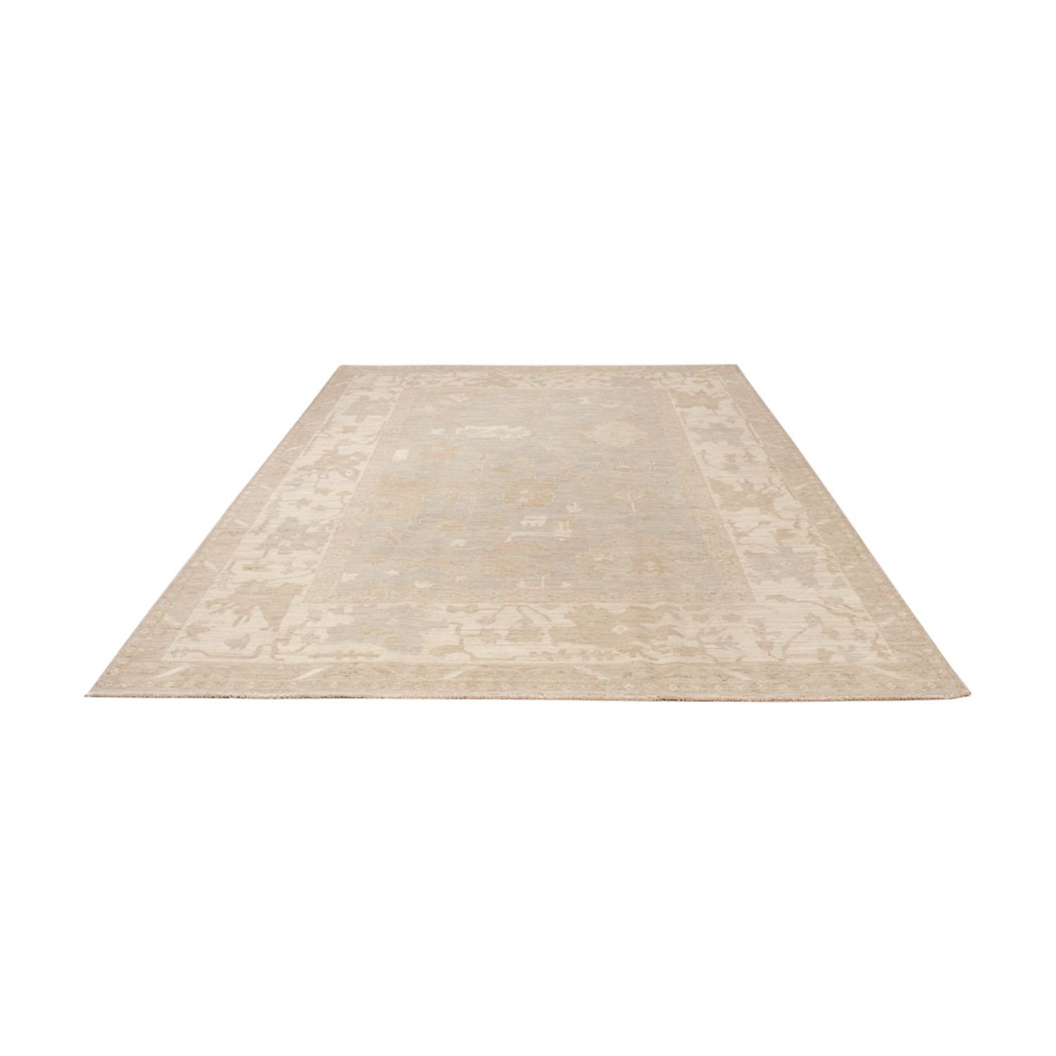 Ziegler Teppich - Usak - 298 x 200 cm - silber