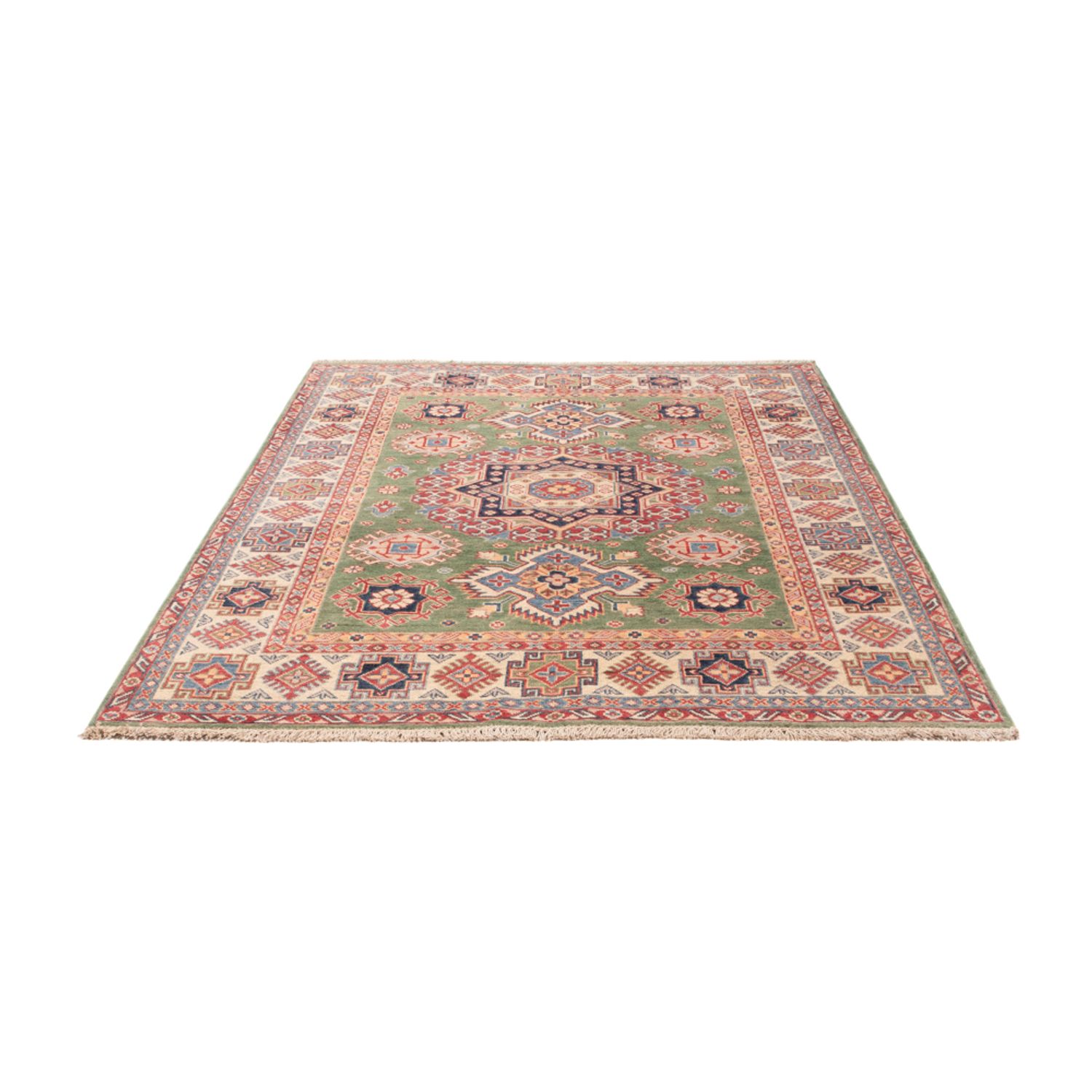 Ziegler Tapijt - Kazak - 202 x 150 cm - groen