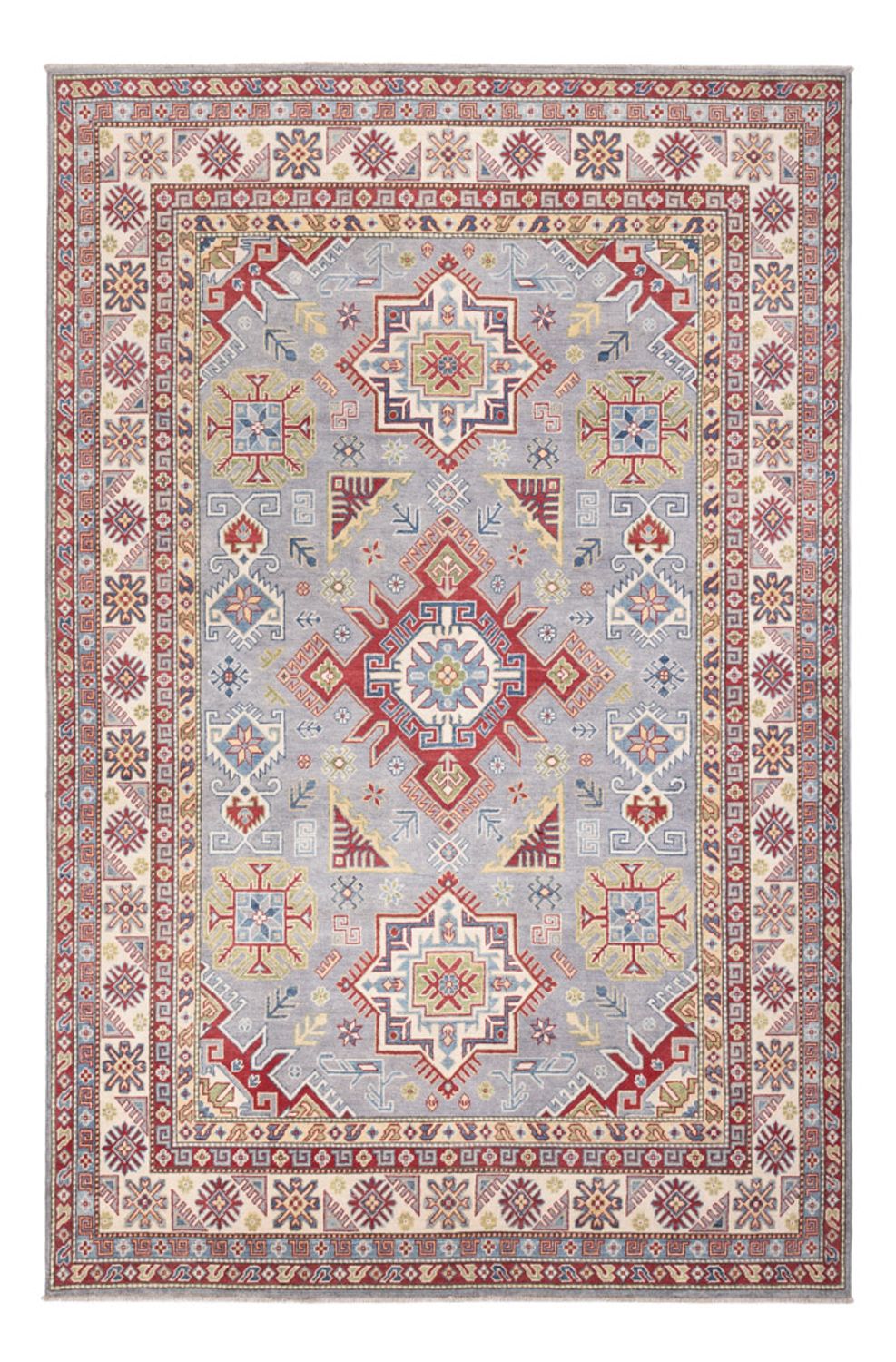 Ziegler Teppich - Kazak - 301 x 201 cm - hellblau