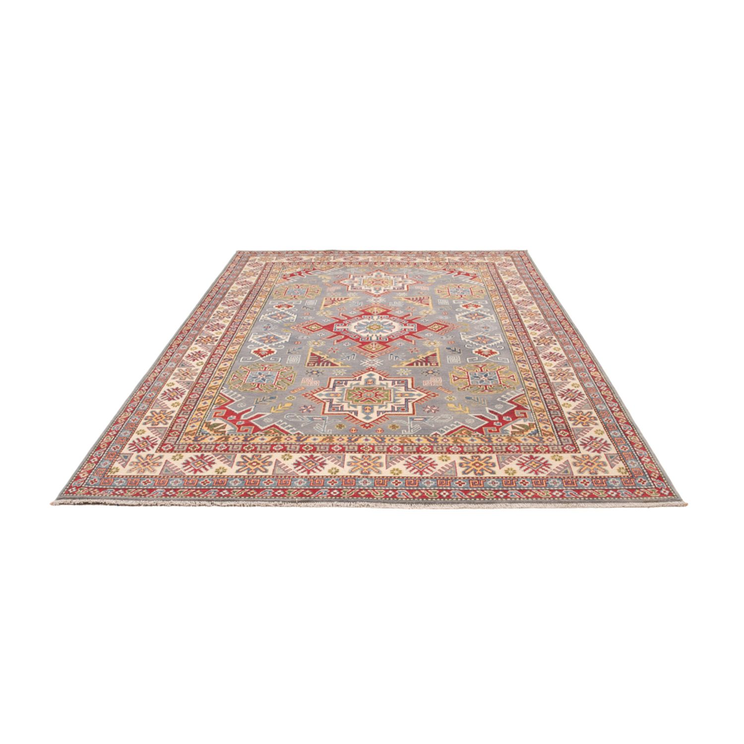 Ziegler Teppich - Kazak - 302 x 202 cm - hellblau