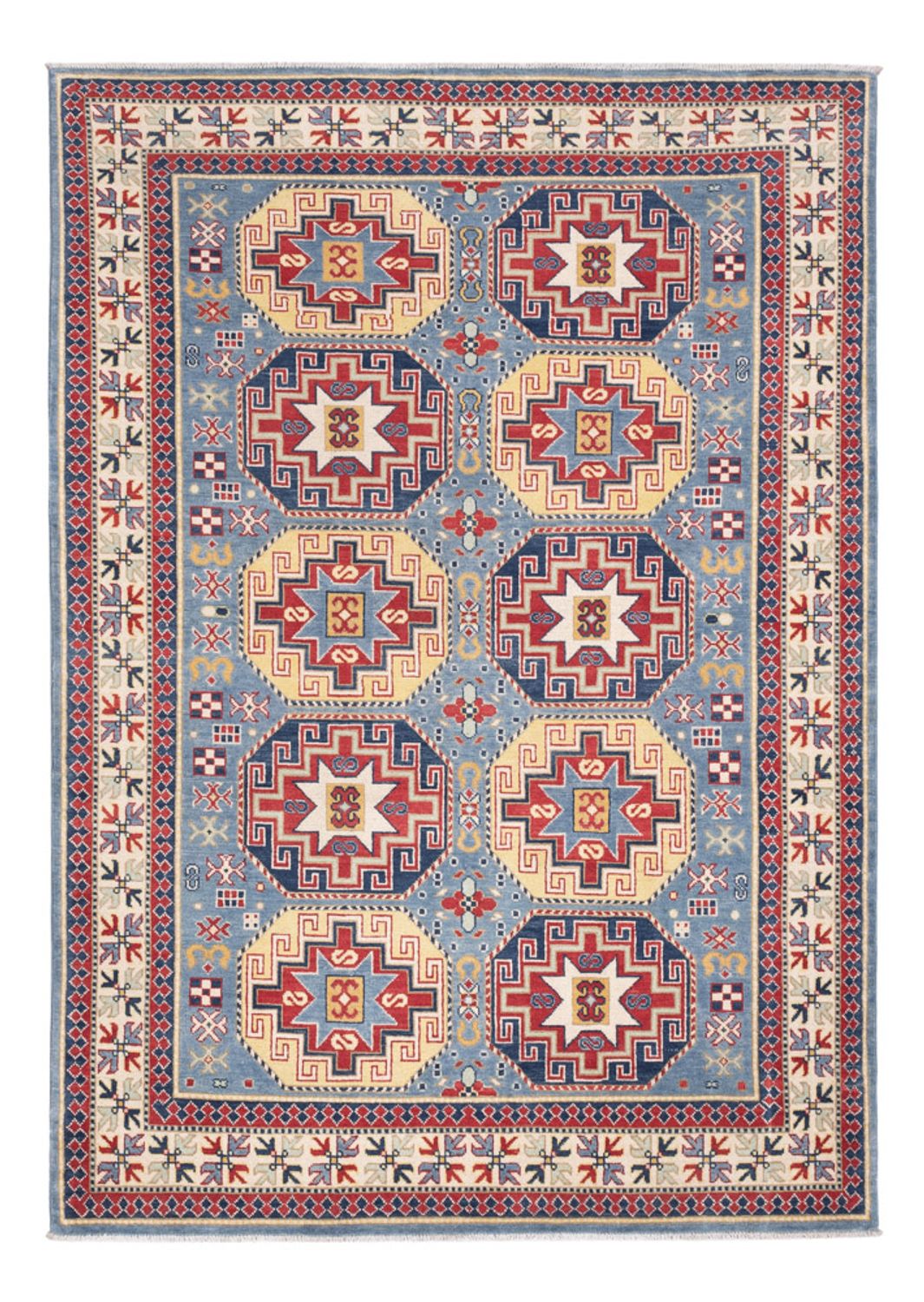 Zieglerův koberec - Kazak - 242 x 175 cm - vícebarevné