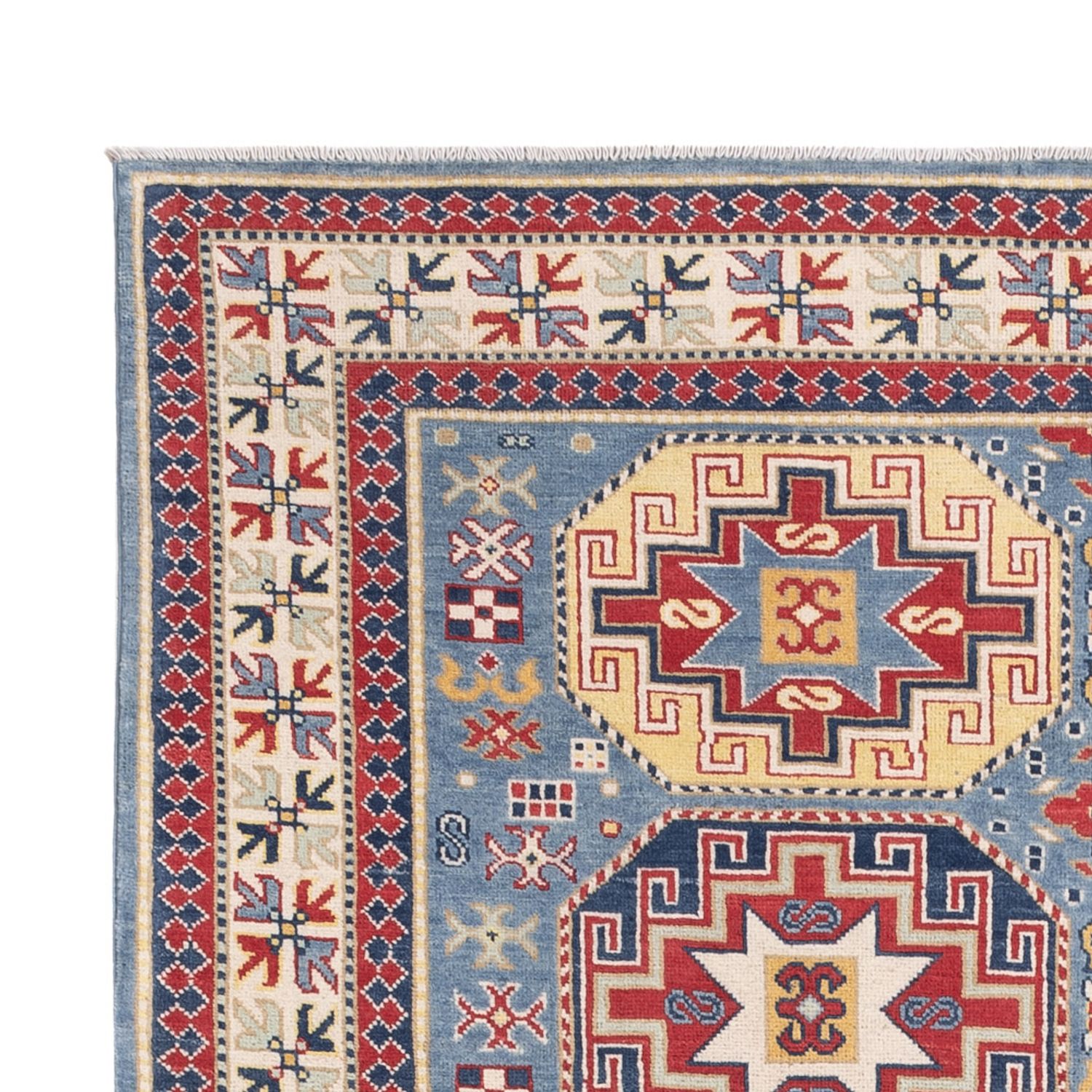 Zieglerův koberec - Kazak - 242 x 175 cm - vícebarevné