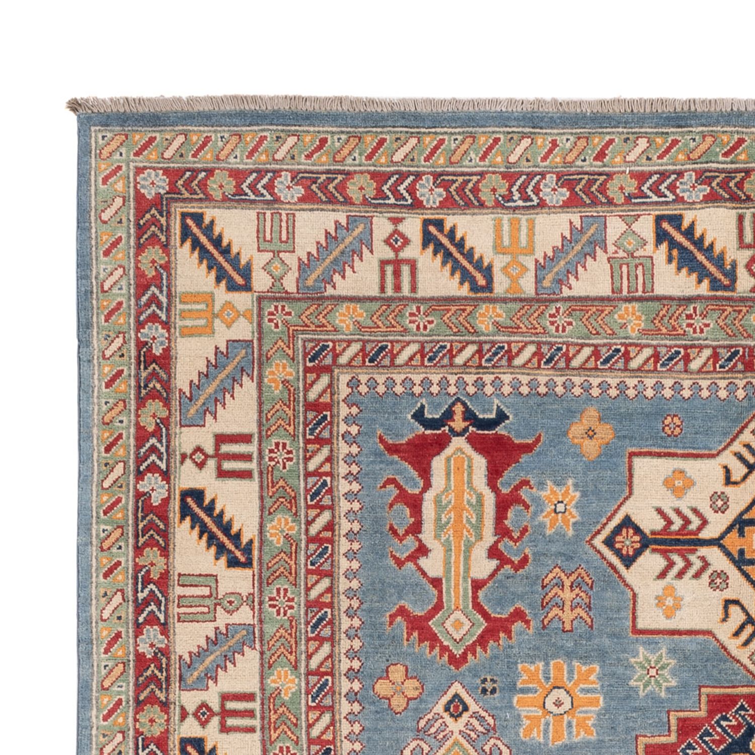 Ziegler Teppich - Kazak - 291 x 203 cm - blau