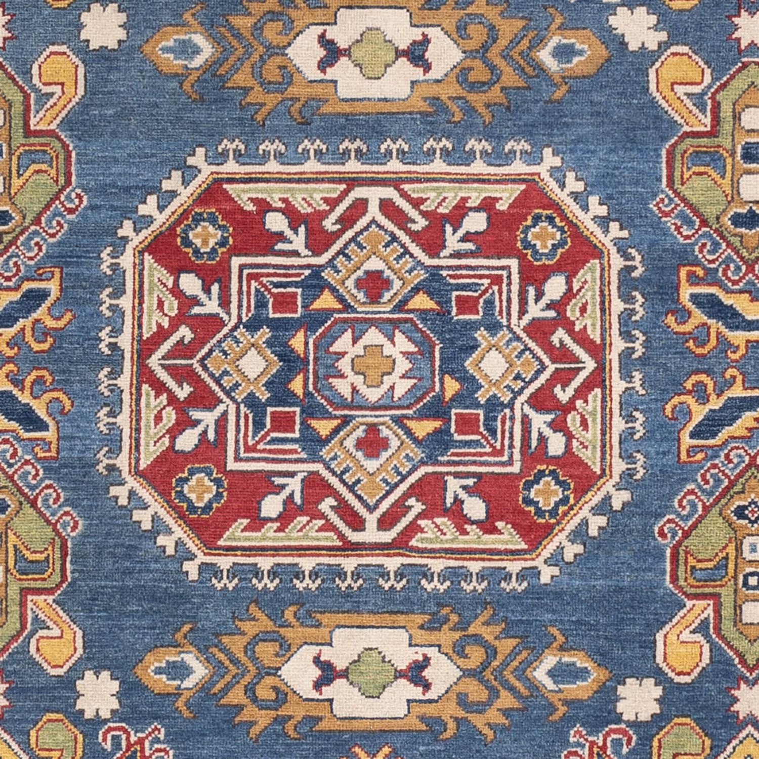 Ziegler Teppich - Kazak - 296 x 198 cm - blau