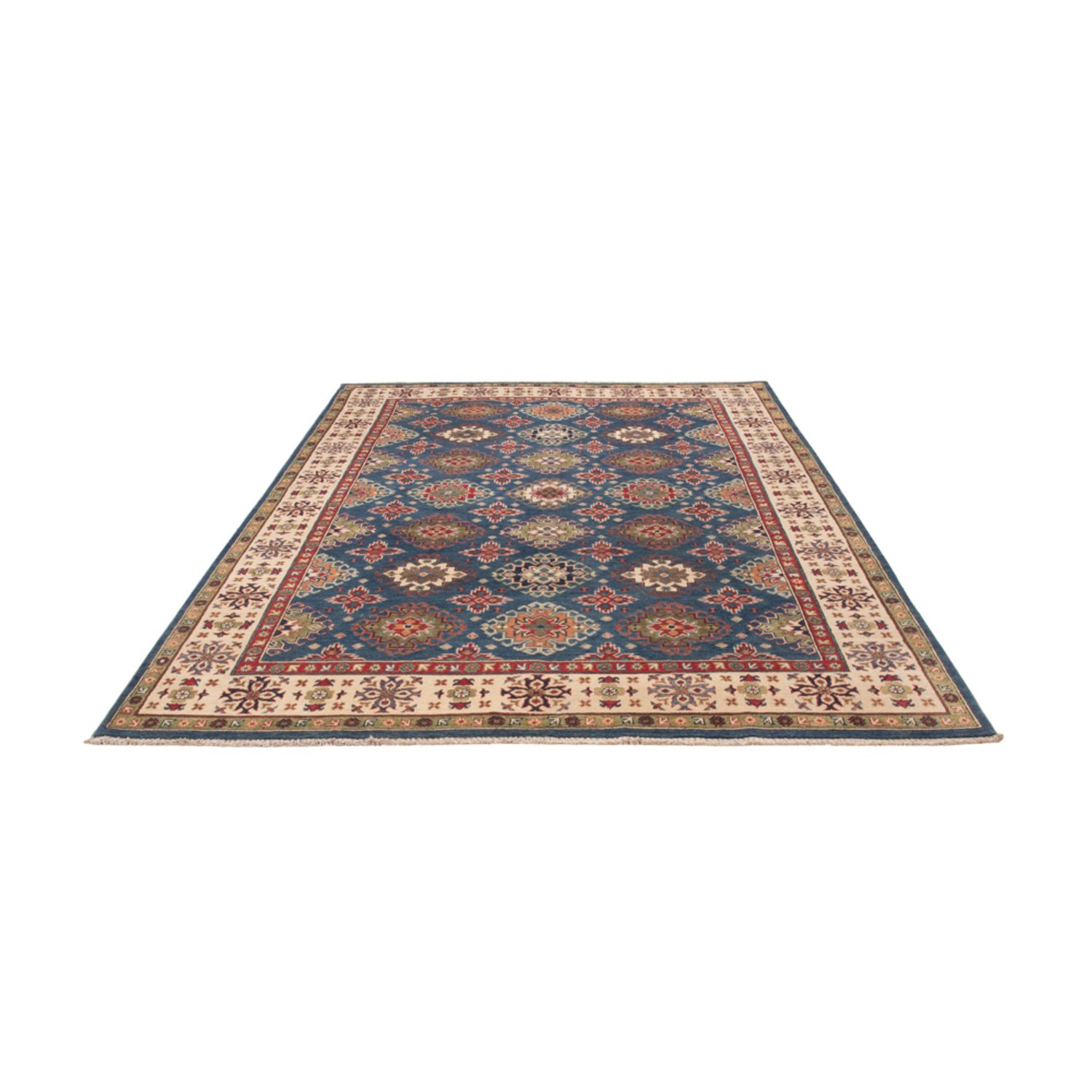 Ziegler Teppich - Kazak - 298 x 204 cm - blau