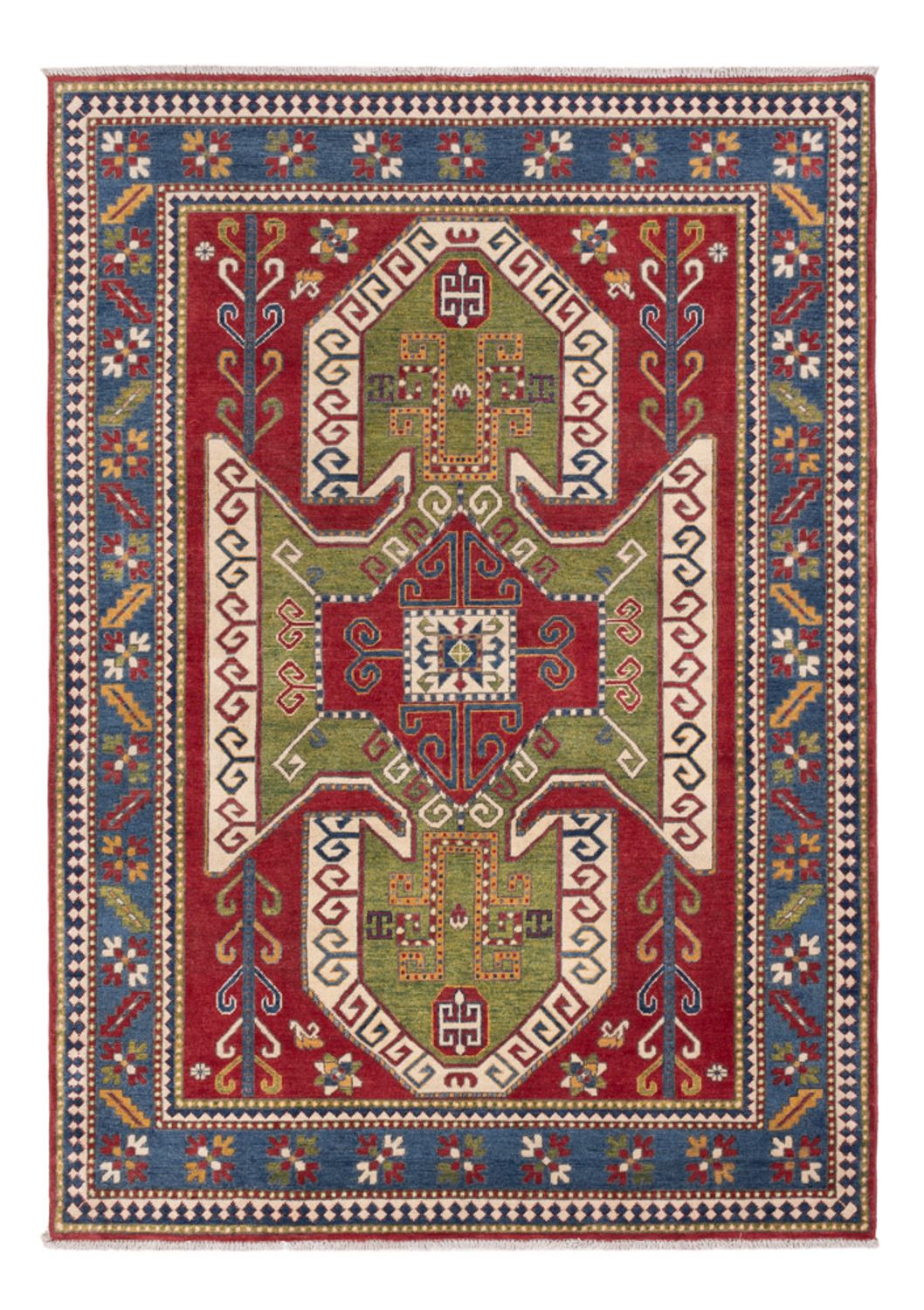 Zieglerův koberec - Kazak - 240 x 174 cm - vícebarevné