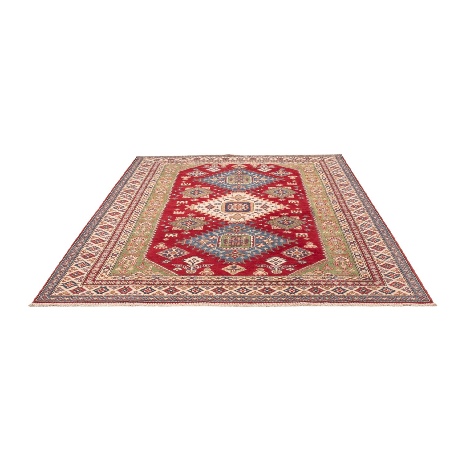 Ziegler Teppich - Kazak - 253 x 186 cm - mehrfarbig