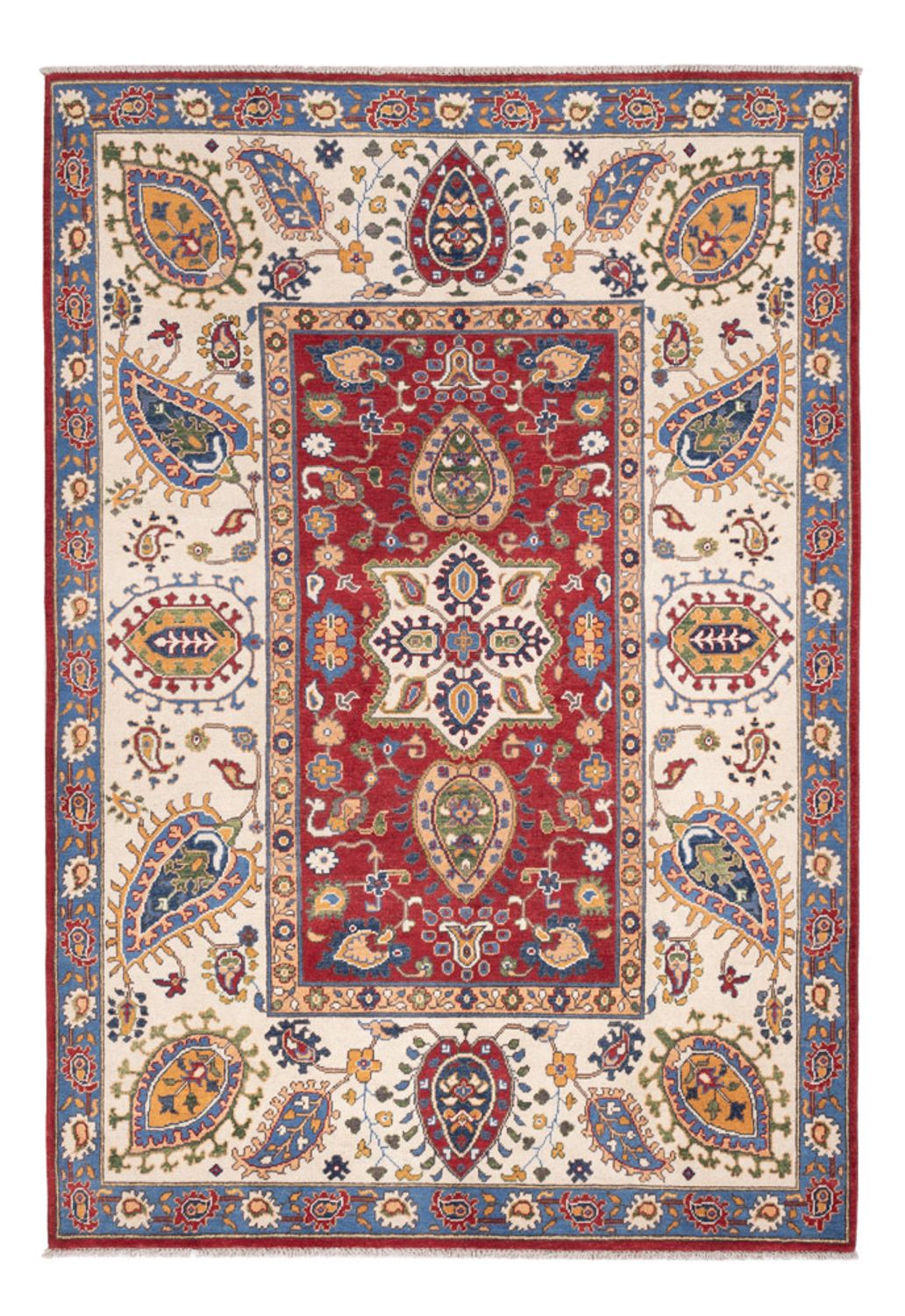 Zieglerův koberec - Kazak - 253 x 173 cm - vícebarevné