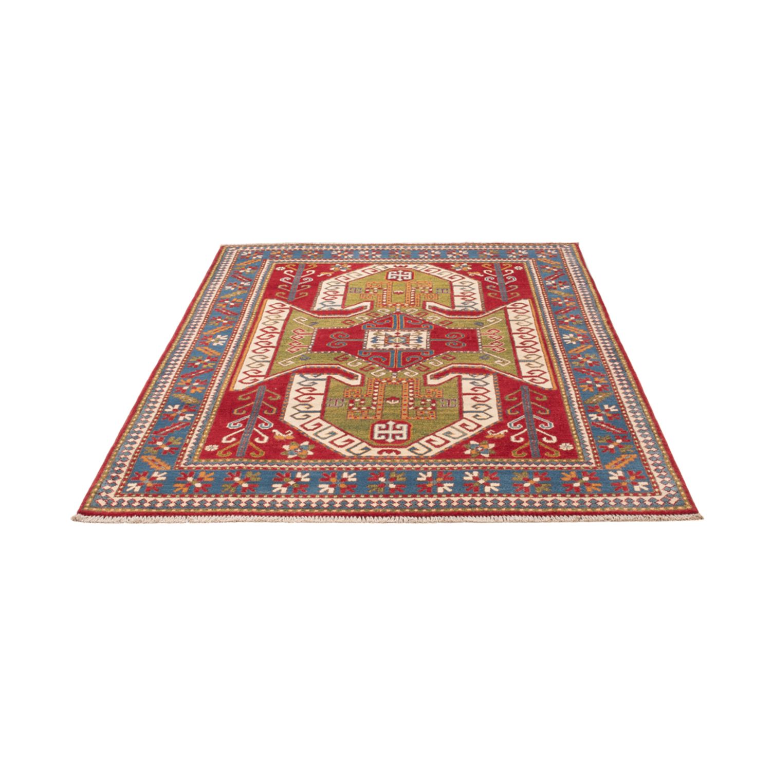 Ziegler Tapijt - Kazak - 202 x 143 cm - veelkleurig