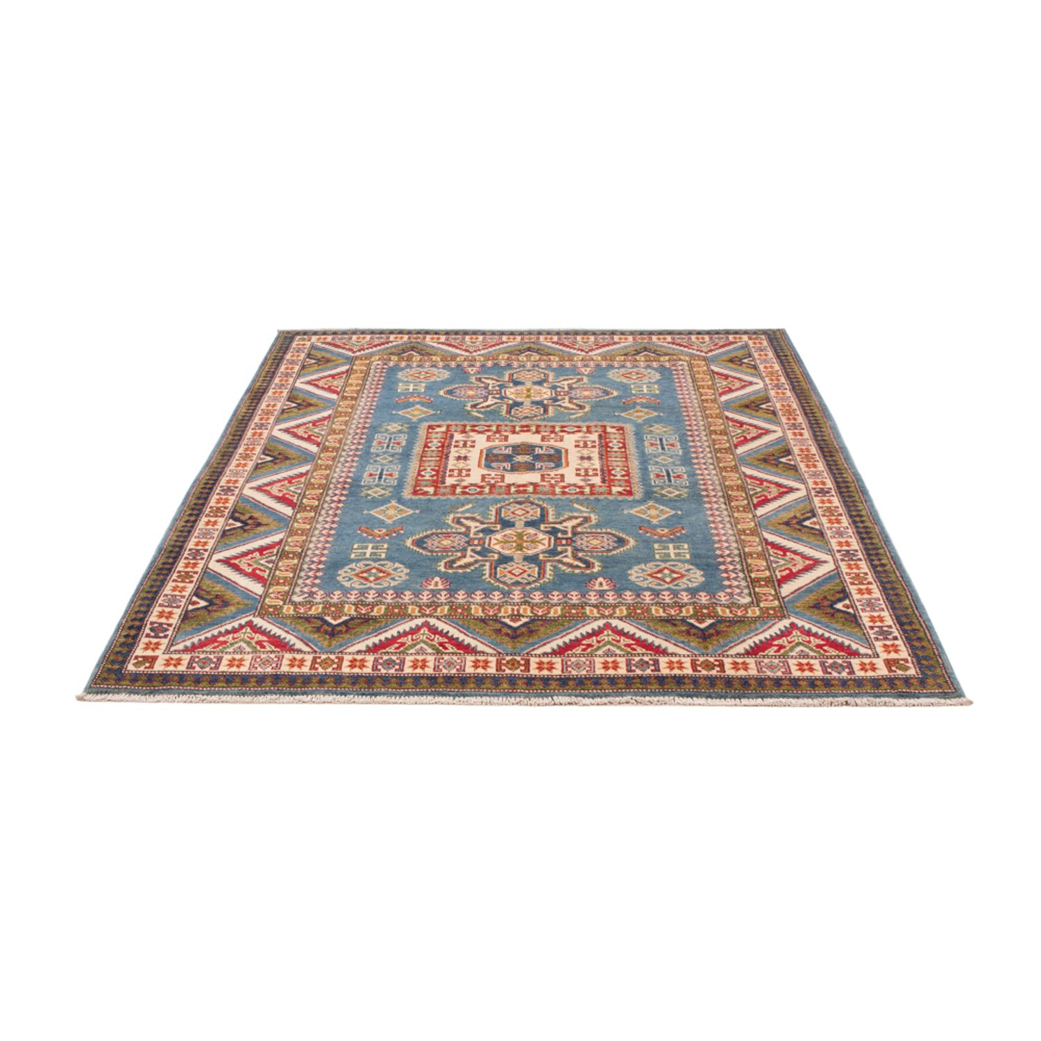 Ziegler Tapijt - Kazak - 193 x 148 cm - blauw