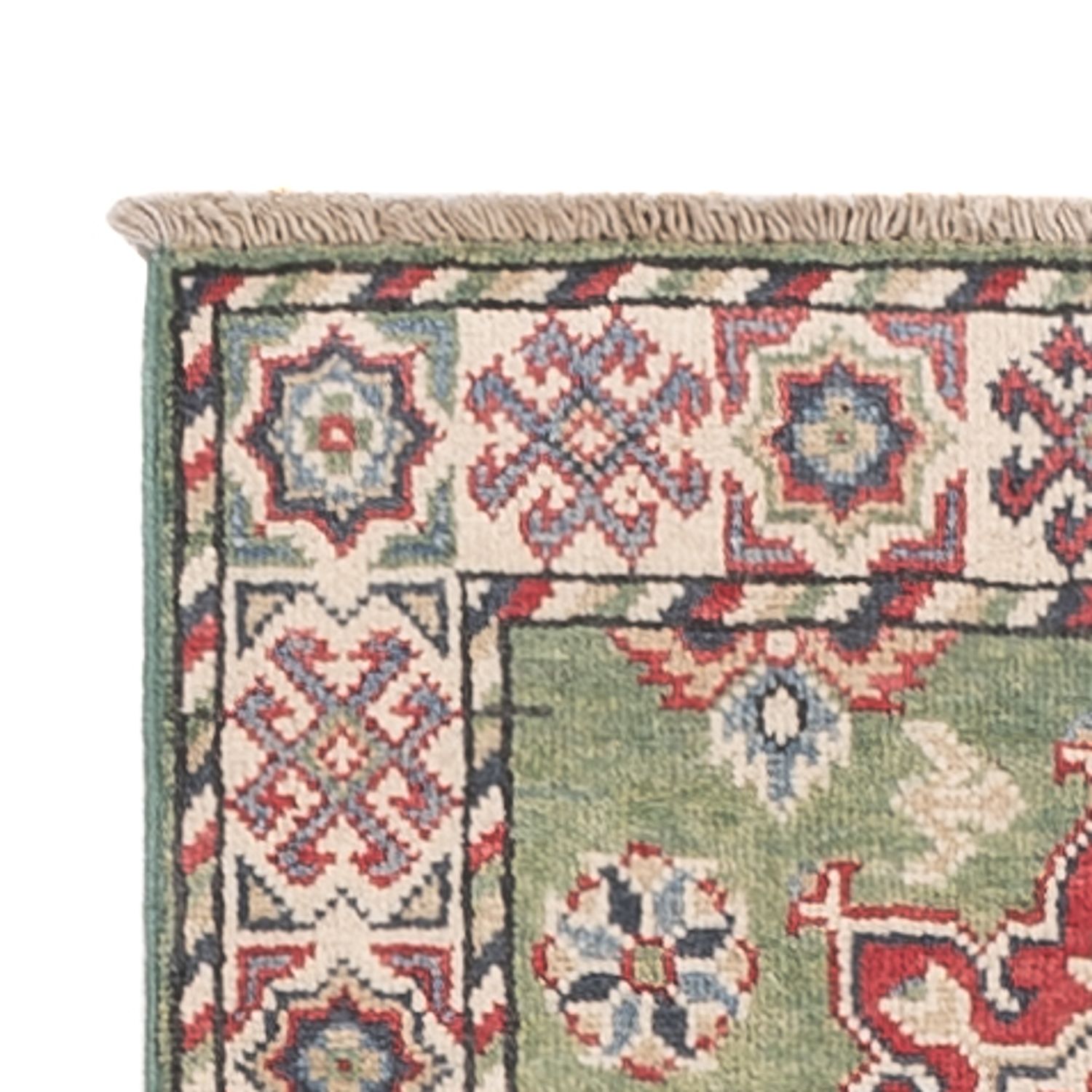 Alfombra de pasillo Alfombra Ziegler - Kazak - 181 x 64 cm - verde claro
