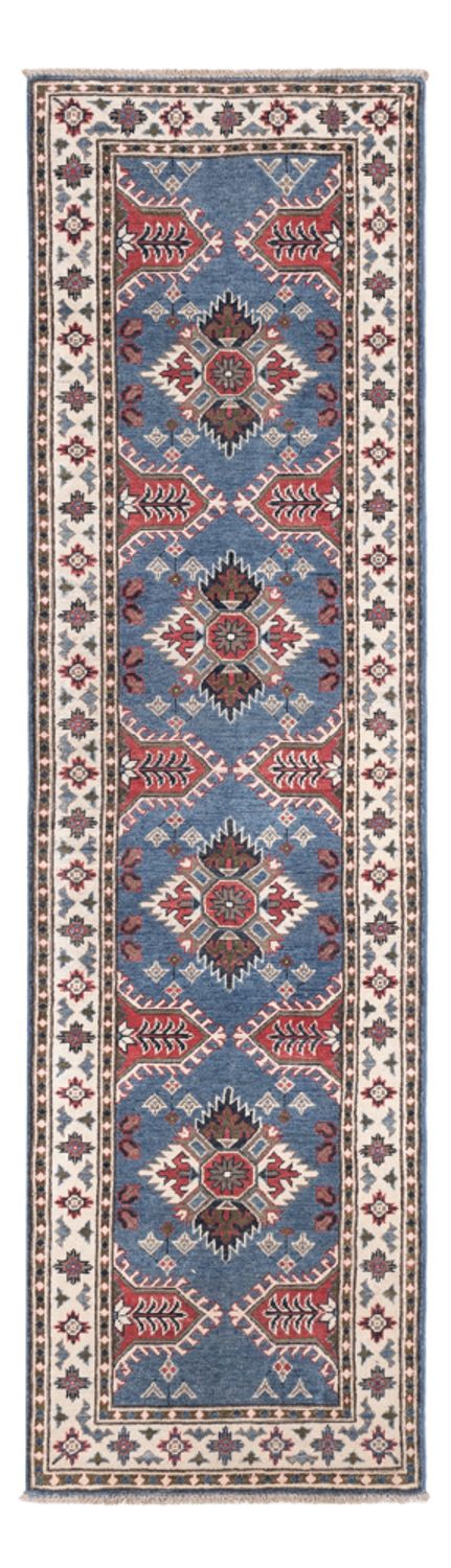 Runner Zieglerův koberec - Kazak - 288 x 82 cm - modrá