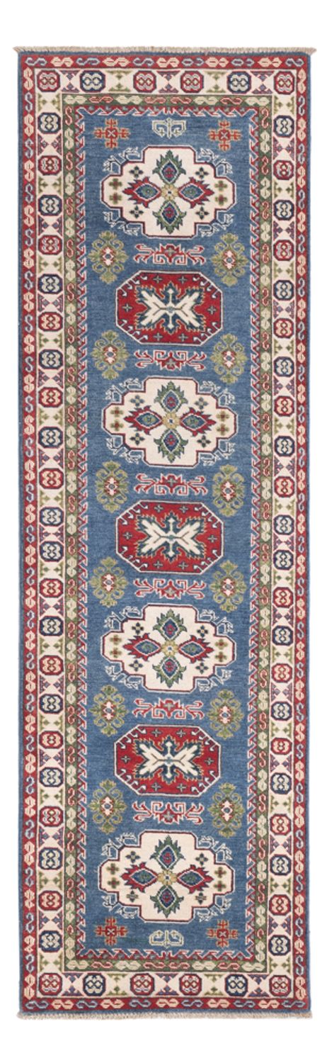 Runner Zieglerův koberec - Kazak - 281 x 80 cm - modrá