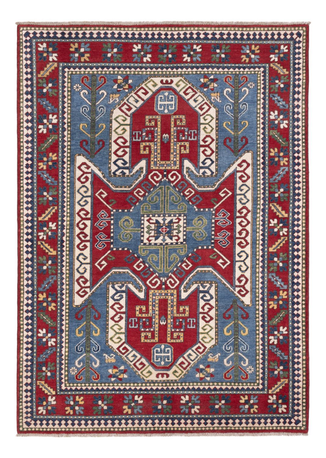Zieglerův koberec - Kazak - 234 x 166 cm - vícebarevné